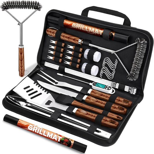 31pcs BBQ Grill Accessories Gifts by RINPIR