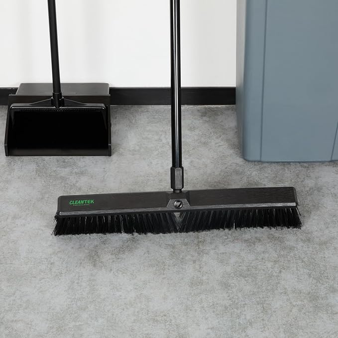 Restaurantware-BROOM HEAD ONLY: Clean Tek Professional 23.62-Inch Push Broom - Image 8