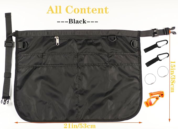 Waterproof Cleaning Apron with 7 Pockets, Cleaning Supplies - Image 5