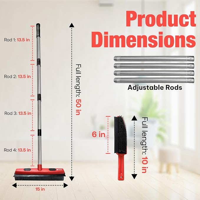 Hybrid Dog Pet Hair Removal Broom - Image 3