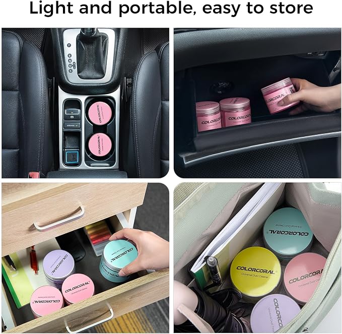 COLORCORAL 3Pack Car Cleaning Gel - Image 9