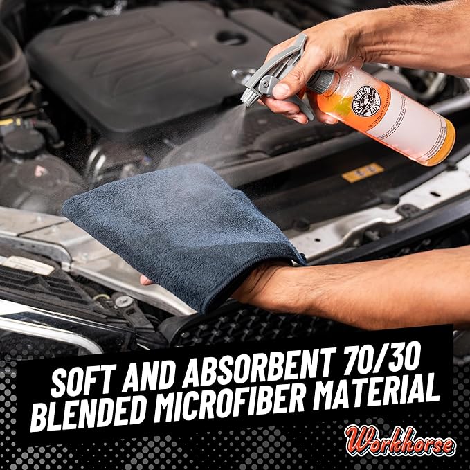 Chemical Guys Workhorse Professional Grade Microfiber Towels - Image 4