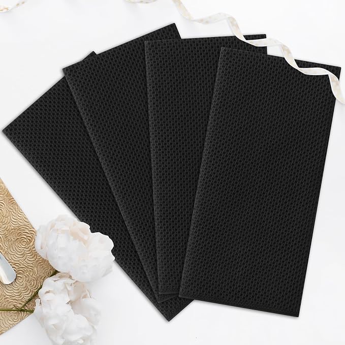 Kitinjoy 100% Cotton Waffle Weave Kitchen Towels - Image 7