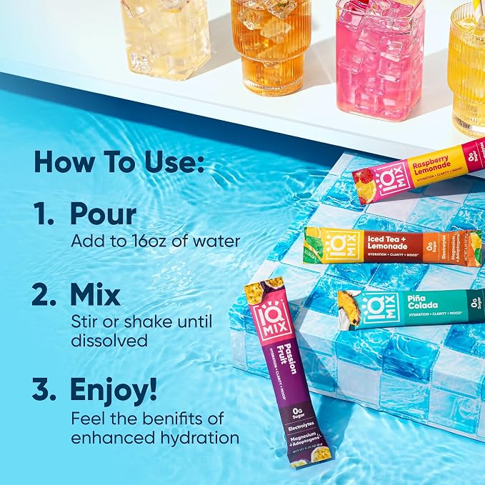 IQMIX Hydration Electrolyte Powder – 4-in-1 Formula - Image 8