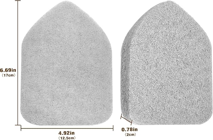 NEWE Shower Scrubber Refill Pads, Tub Tile Scrubber Replacement Head - Image 5