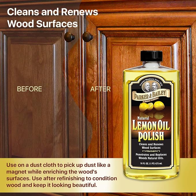 PARKER & BAILEY LEMON OIL POLISH - Image 3