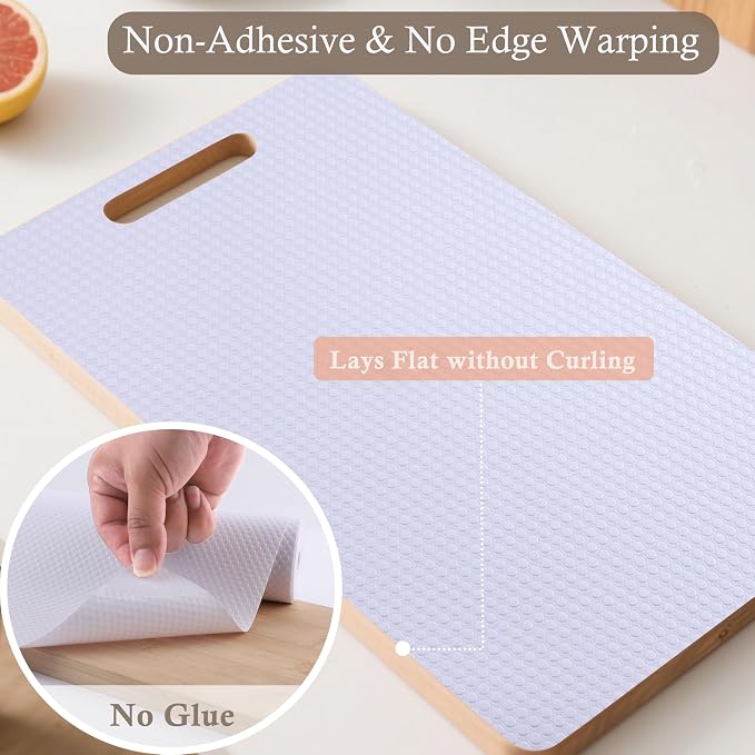 Cabinet Shelf Liner 24 Inch Wide X 20 Ft Non-Slip Kitchen Drawer Liners - Image 5