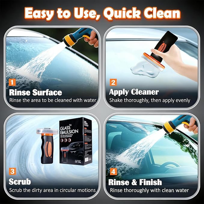 Glass Guard, Glass Oil Film Remover - Image 5