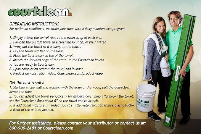 6' Courtclean Damp Mop System - Image 8