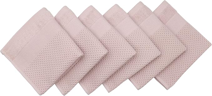 Mia'sDream Cotton Dish Cloths Kitchen Dish Rags, Waffle Weave Dish Towels - Image 2