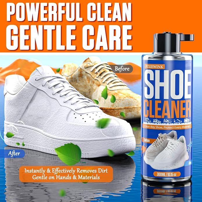 Shoe Cleaner – 10.15 fl oz Shoe Cleaning Kit - Image 2