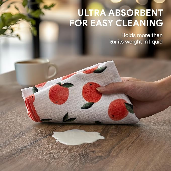 RECYCO Waffle Kitchen Towel Set of 2 - Image 3