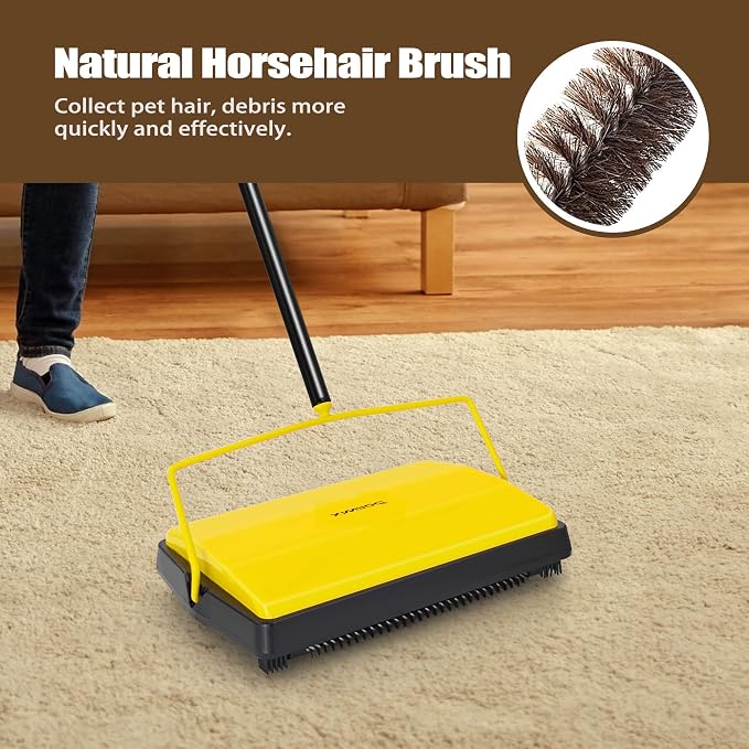 Carpet Sweeper Manual Push - Image 2