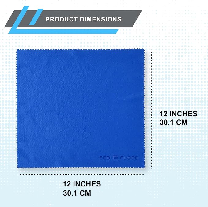 Eco-Fused XL Microfiber Cleaning Cloths - Image 8
