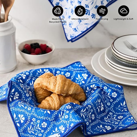 RECYCO Waffle Kitchen Towel Set of 2 - Image 2