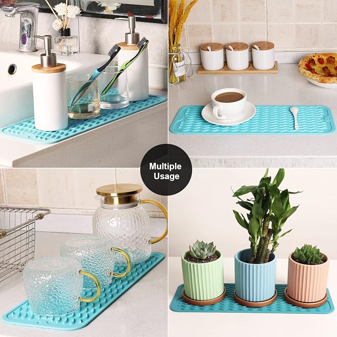 ZLR Silicone Sponge Holder & Sink Caddy Tray - Image 9