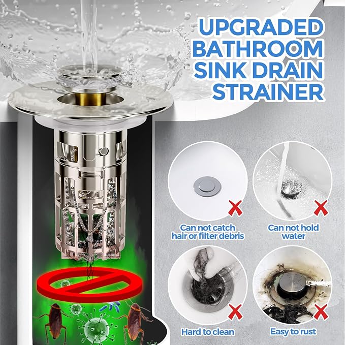 zaa Bathroom Sink Drain Strainer - Image 7