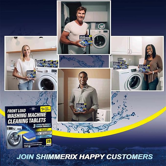 Washing Machine Cleaner Descaler 28 Pack - Image 7