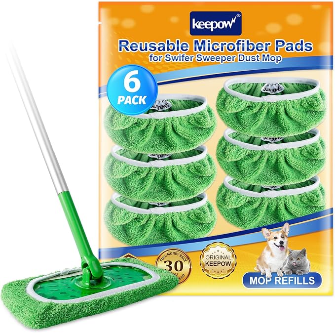 KEEPOW Reusable Wet Pads Refills Compatible by KEEPOW