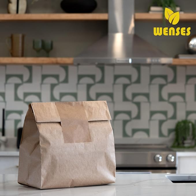 Trash Compactor Bags for Kitchen, 25% Thicker Kraft Paper Compactor Bags - Image 7