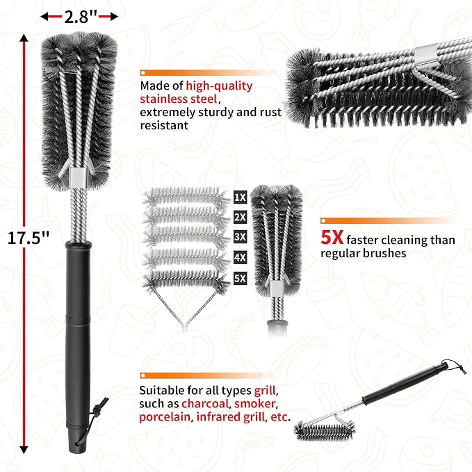 NEXCOVER Grill Brush - Image 3