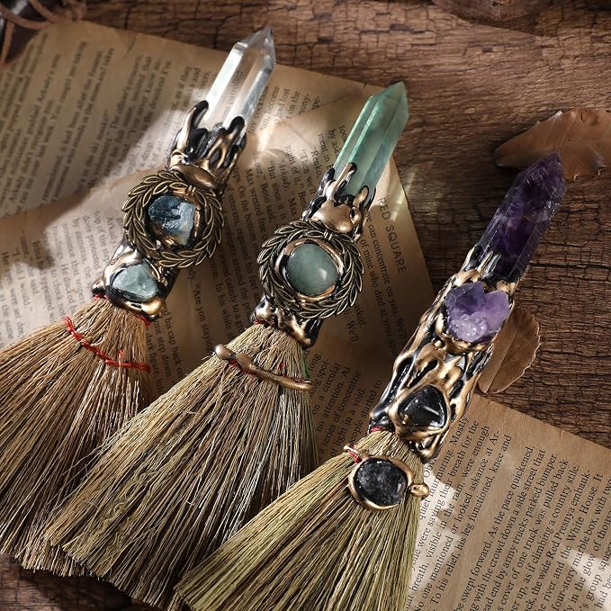 Witch Crystal Altar Broom - Image 7