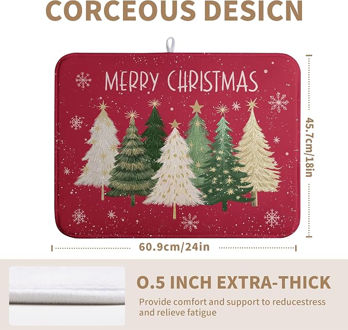 Merry Christmas Dish Drying Mat - Image 6