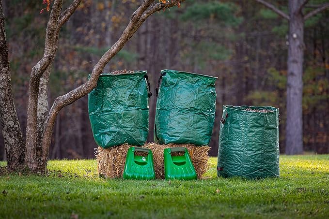 Gardzen Large Leaf Scoop Hand Rakes, Debris and Yard Waste Removal, Comes - Image 7