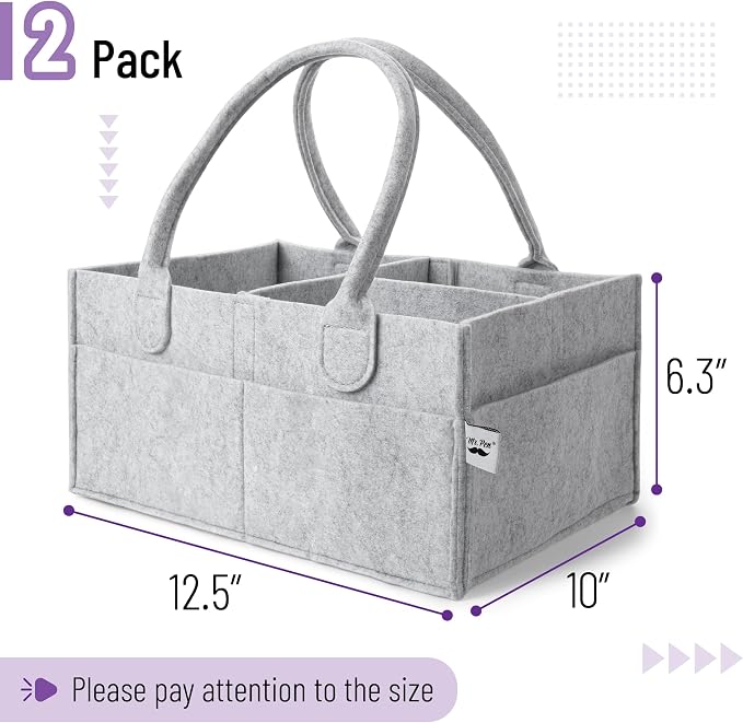 Mr. Pen- Baby Diaper Caddy Organizer, 2 Pack, Baby Caddy Organizer - Image 2