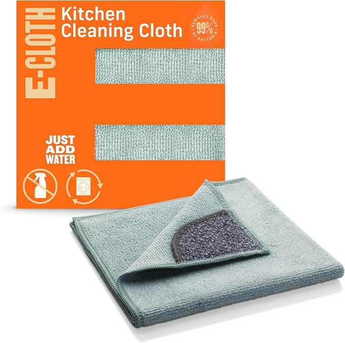 E-Cloth Kitchen Microfiber Cleaning Cloths, Single Pack by E-Cloth