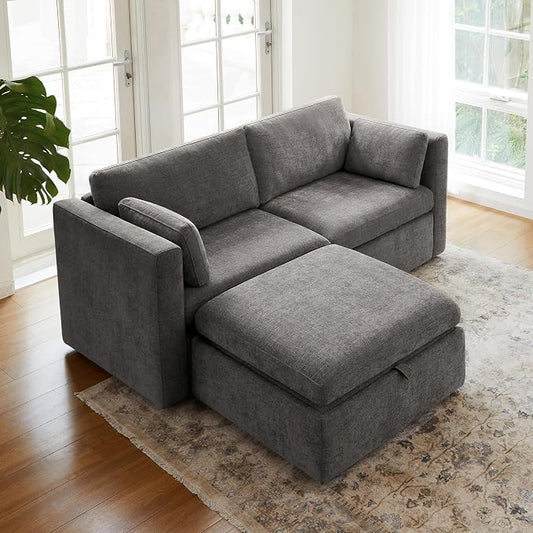 CHITA Modular Sectional Sofa, FSC Certified L Shaped Couch by CHITALIVING