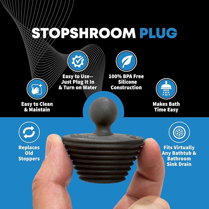 TubShroom Ultra Revolutionary Bath Tub Drain Protector Hair - Image 4