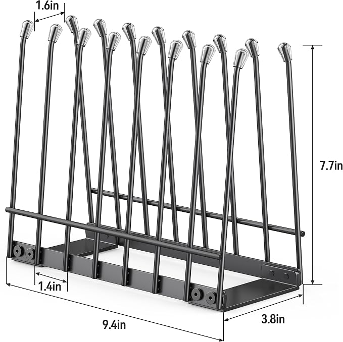 Plastic Bag Drying Rack, Metal Reusable Silicone Ziplock Bag & Bottle Drying - Image 6