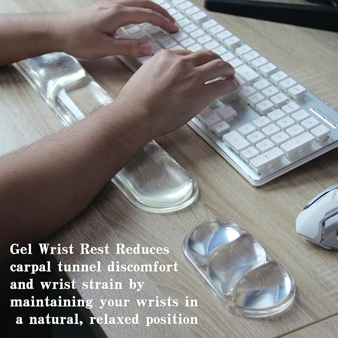 Ergonomic Cooling Gel Wrist Rest Pad - Image 4
