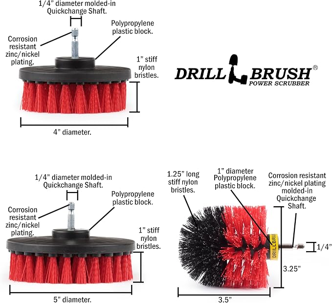 Outdoor Stiff Bristle Brush - Image 6