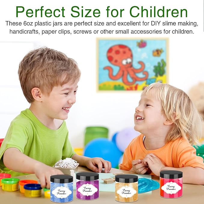 Plastic Jars with Lids - Image 7