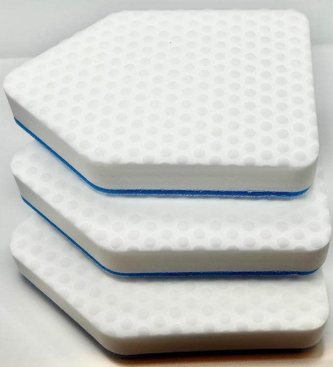 Magic Sponge Eraser Pads Fit Extendable Tub Tile Scrubber Brush | Magic Sponge - Image 7