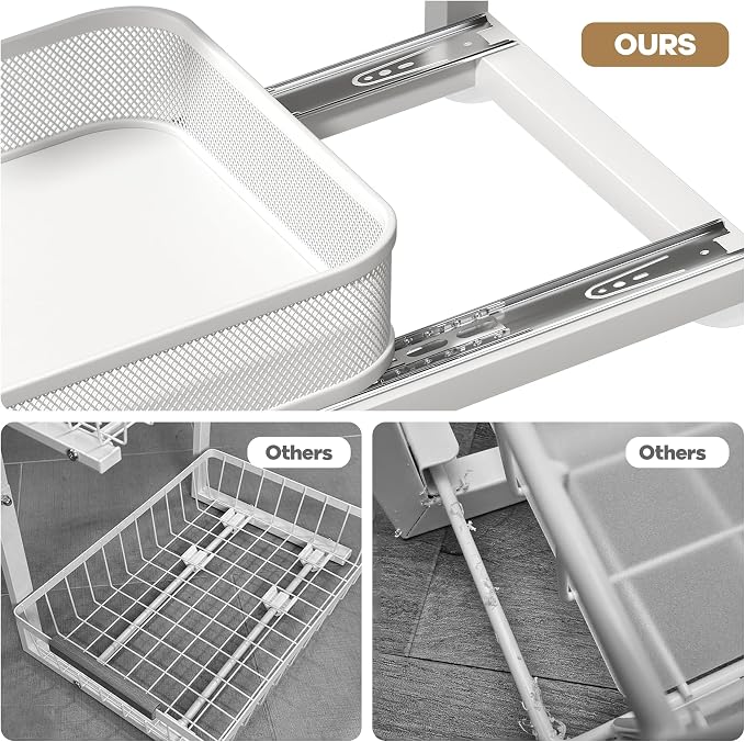 2-Pack 21.3 IN Depth Under Sink Organizer - Image 3