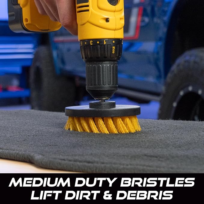 VIKING Drill Powered Carpet Cleaning Brushes - Image 3