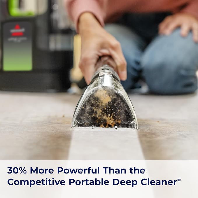 BISSELL® Little Green® Max Pet Portable Carpet and Upholstery Deep Cleaner - Image 3