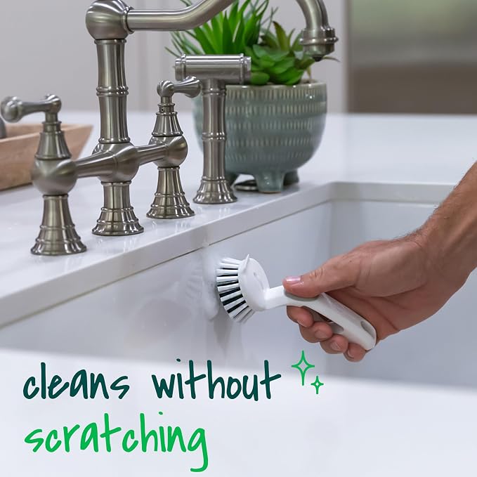 Scotch-Brite Little Handy Scrubber Brush, 6 Dish Brushes, Dish Brush - Image 8