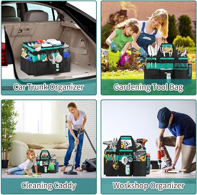 Cleaning Bags for Housekeepers, Large Cleaning Supplies Organizer - Image 7