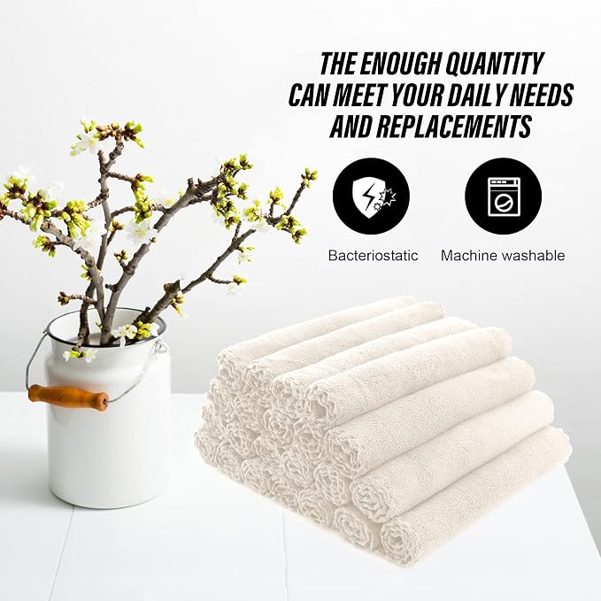 MOONQUEEN Ultra Soft Premium Washcloths Set - Image 5