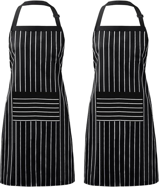 Syntus Apron for Men Women, Adjustable Cooking Kitchen Chef Aprons by Syntus