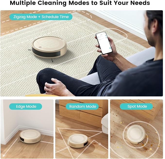 Lefant M310 Robot Vacuum Cleaner, 4500Pa Strong Suction - Image 6