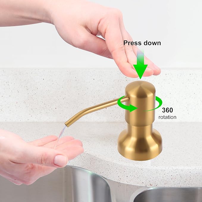 Soap Dispenser for Kitchen Sink, Sink Soap Dispenser - Image 2