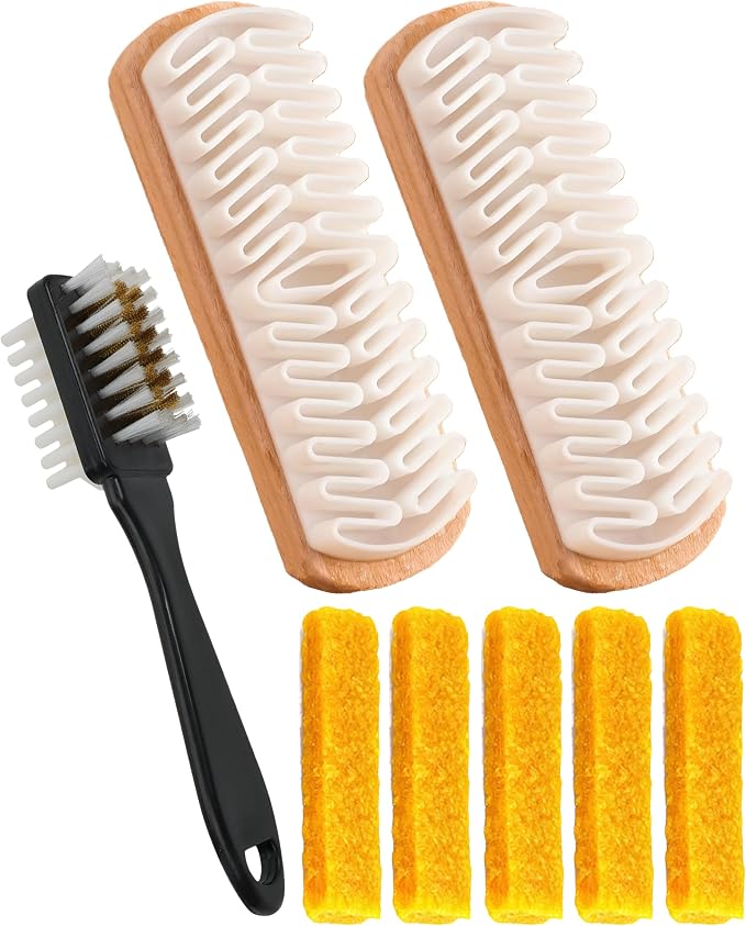 8PCS Suede Eraser and Brush Kit, Soft Cleaner by Unknown
