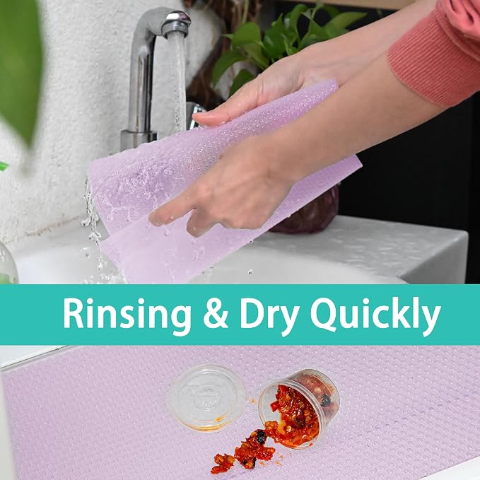 12Pcs Refrigerator Liners Washable Fridge Shelf Liners Refrigerator Mats - Image 5