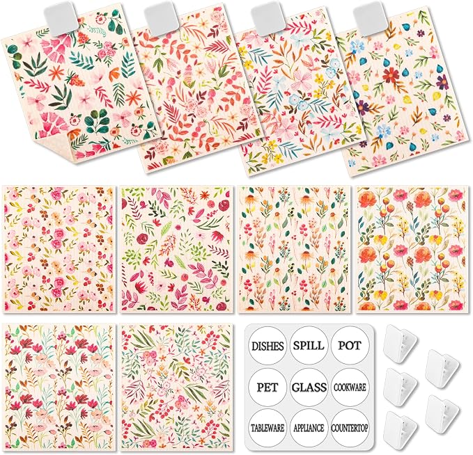 Lucomb 10 Pack Swedish Dishcloths by Lucomb