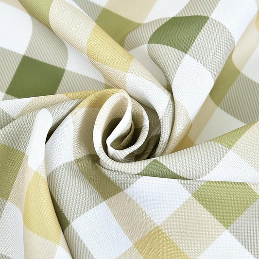 Classic Gingham Buffalo Tablecloth Fabric - Image 2